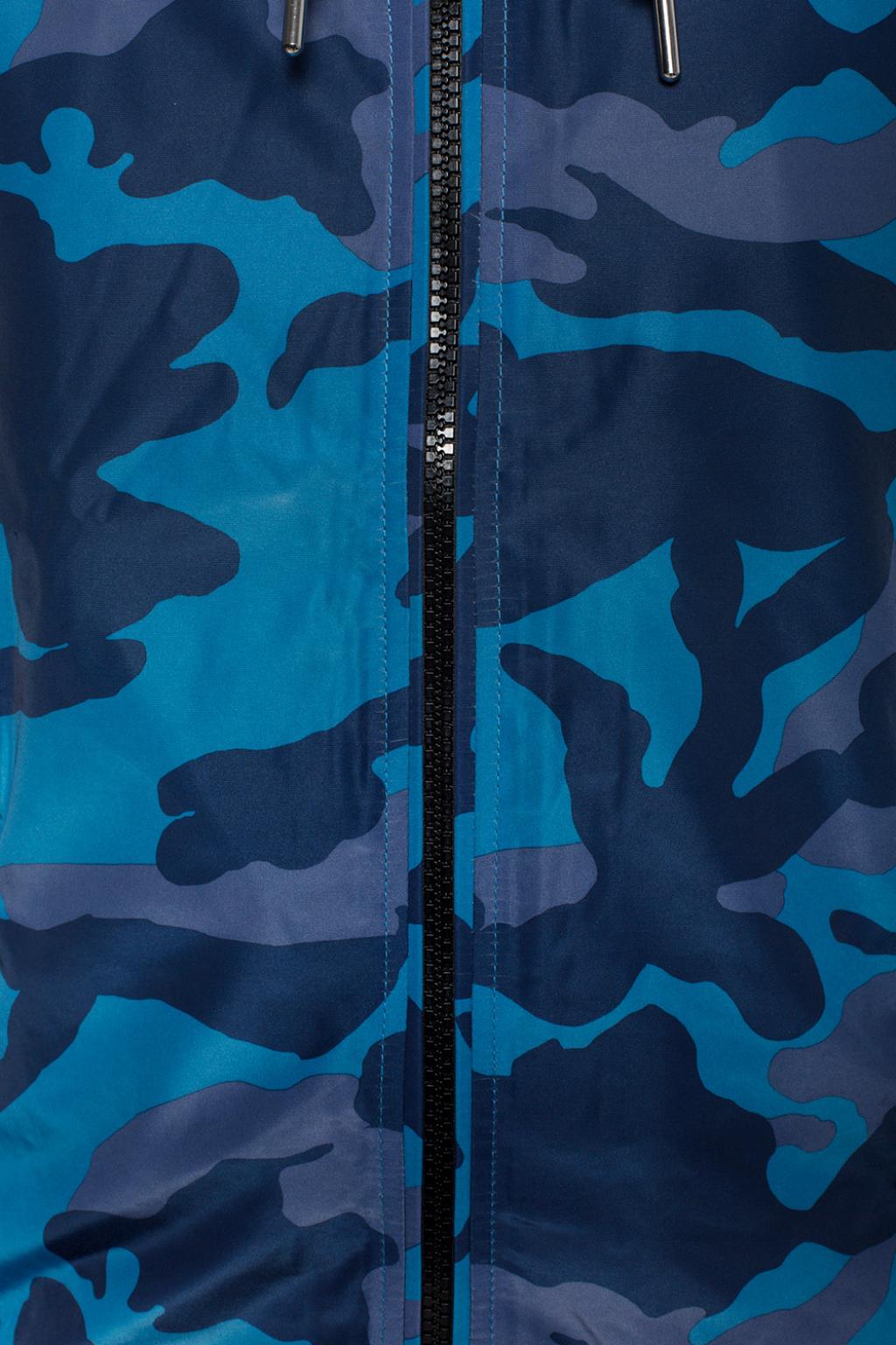 Nike camo rain on sale jacket